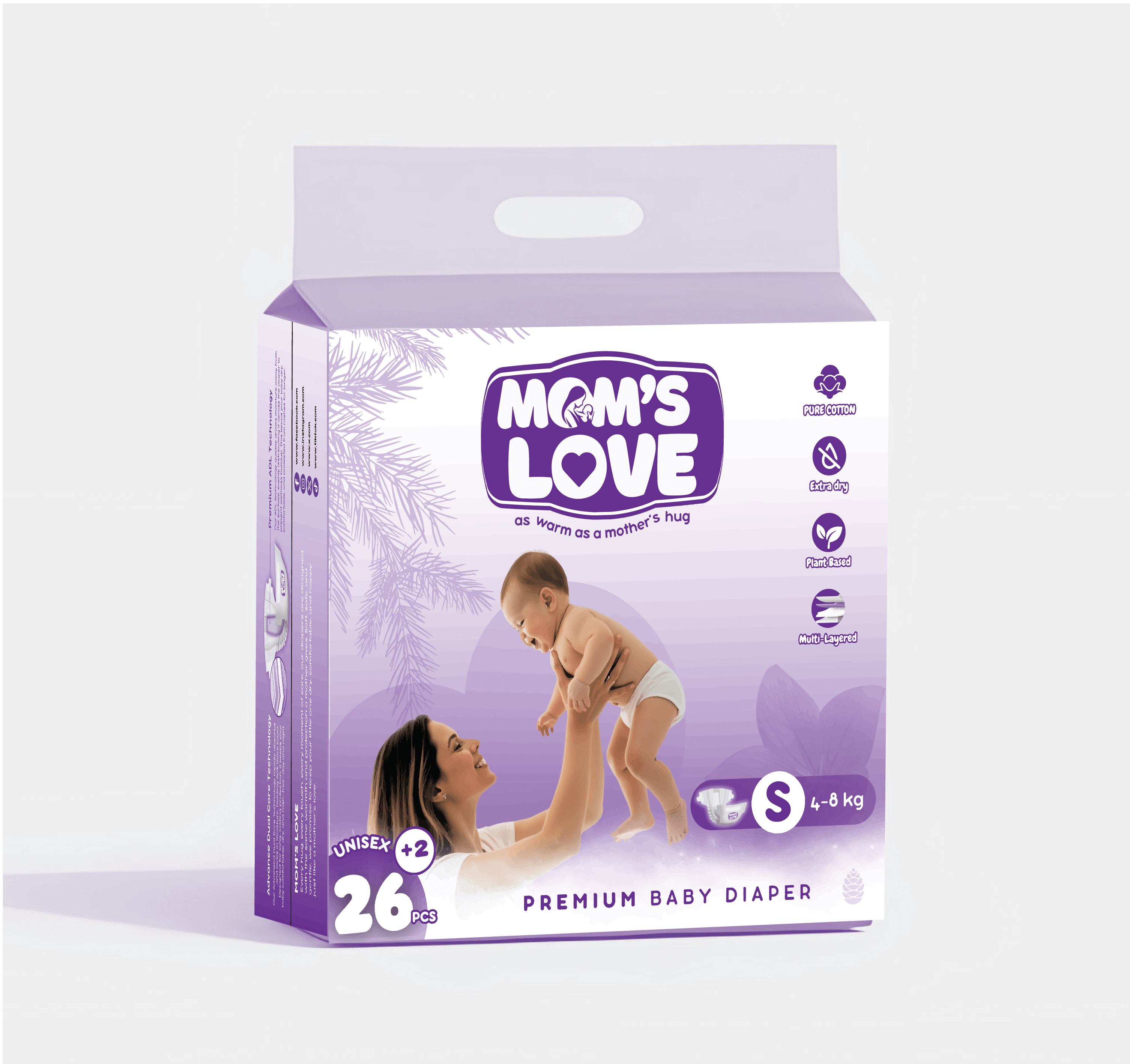 Ultra Soft Diaper - Size S